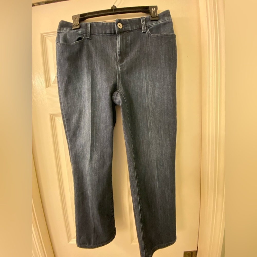 Ladies Chico’s Denim Capri Size 0